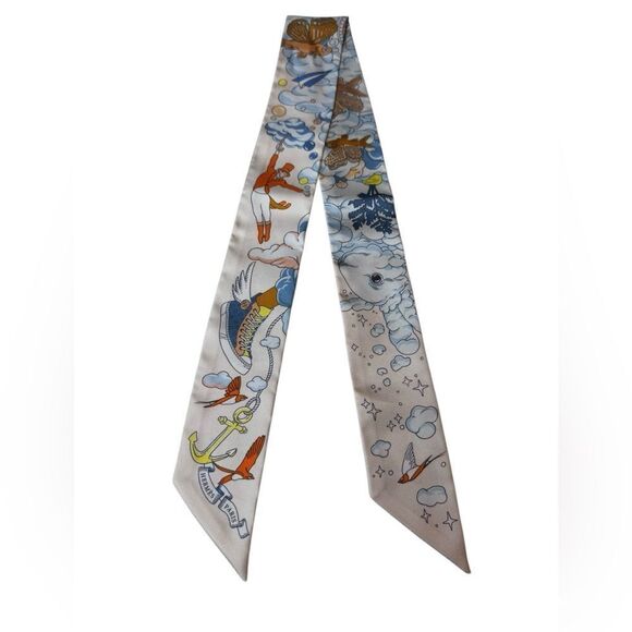 Hermes Silk Sur Mon Nuage Twilly - Picture 1 of 7
